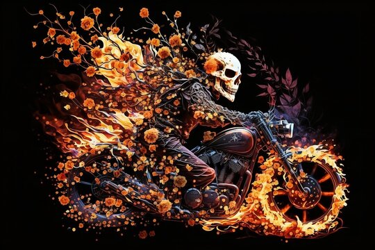 Ghost Rider Flower 「Ghost-Rider」の写真素材 | 2件の無料イラスト画像 | Adobe Stock