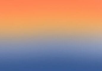 Orange Blue and Yellow Summer Sunset Colors Background Gradient 