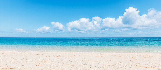 Beach and tropical sea