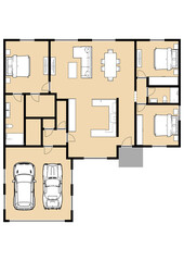House Plans with 2 Car Garages