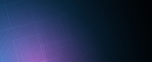 Obraz premium Quantum processing. Deep learning artificial intelligence. Future new technology for business or science presentation