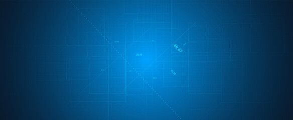 Quantum processing. Deep learning artificial intelligence. Future new technology  for business or science presentation