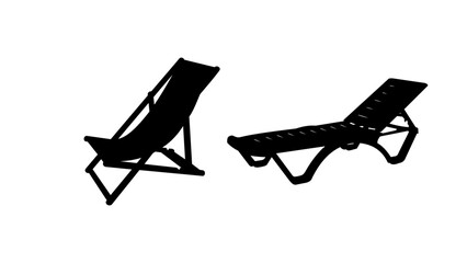 deck chair silhouette