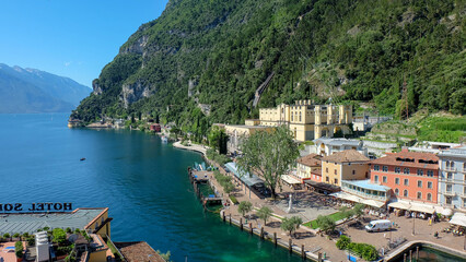 Fototapeta premium Riva am Gardasee in Italien