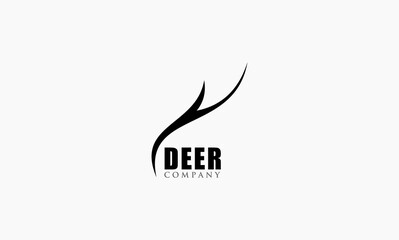 line vector icon deers business logo