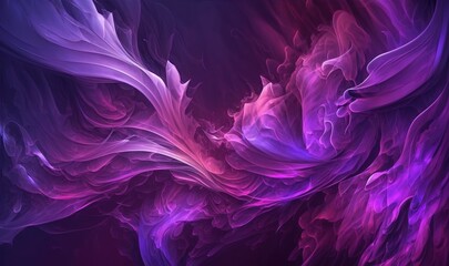  a computer screen with a purple and pink design on it's side and a black background with a white and red design on the bottom of the screen.  generative ai