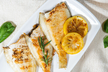 Today's dinner menu is halibut