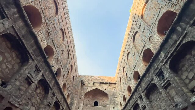 Agrasen ki Baoli or Ugrasen ki Baodi is a historical step well located in New Delhi, India