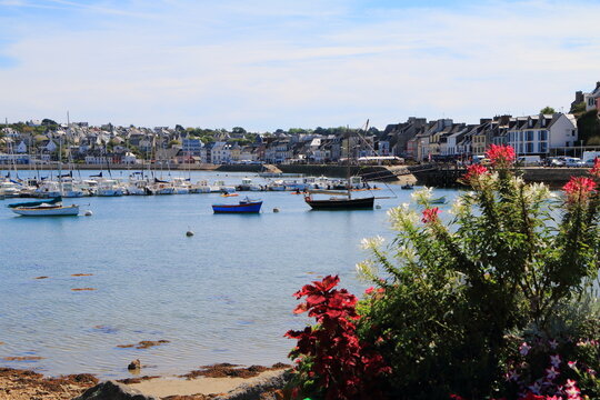 Le port de Camaret-sur-Mer sur la presqu'&icirc;le de Crozon en Bretagne