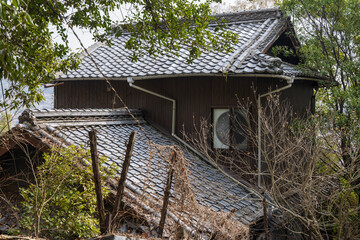 日本の広島県尾道市のとても古くて美しい建物