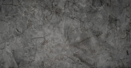 Cement or concrete background, old stone background, Texture of old gray concrete wall for dark background, dark edges