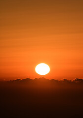 四国愛媛県西条市にある日本百名山「石鎚山冬景色」
