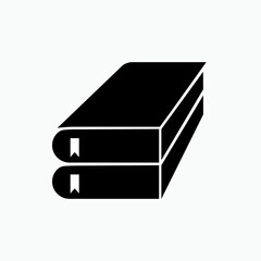 Book Icon - Vector, Sign and Symbol or Banner for Design, Presentation, Website or Apps Elements.     