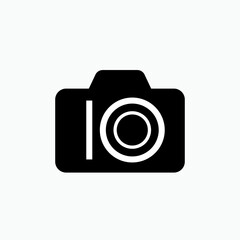 Camera Icon - Vector, Sign and Symbol for Design, Presentation, Website or Apps Elements.   