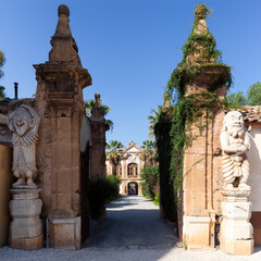 Fototapeta na wymiar Bagheria, Palermo.Villa Palagonia 