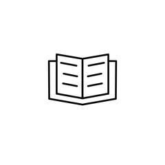 book illustration, book icon with an elegant concept, suitable for simple designs