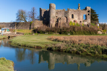 Laugharne Castle, Wales