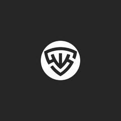 Fototapeta premium unique SW logo designs