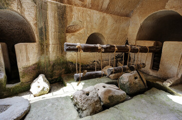 The caves of Beit Guvrin in Israel - the underground city of ancient people