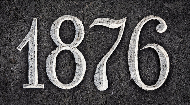 1876 Jahreszahl