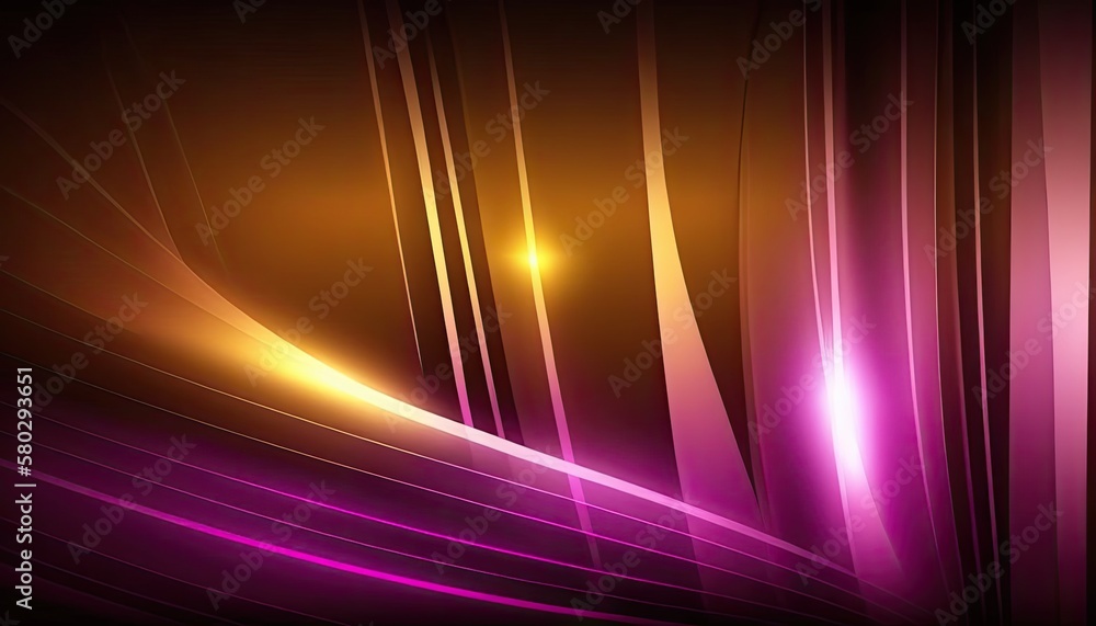 Poster multicolored colorful glowing shining abstract image on a dark backdrop background. generative ai il