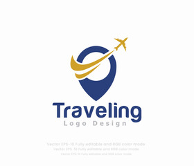 Travel logo or Airplane logo