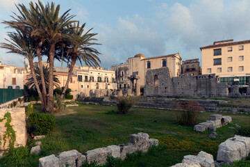 Fototapeta premium Siracusa.Tempio di Apollo (Apollonion) 