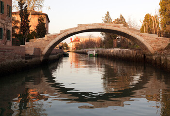 Torcello, Venezia. Ponte del Diavolo