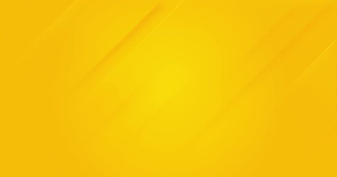 4k Elegant light sunny yellow looped gradient abstract background.  Diagonal white stripes animation. Digital minimal 3d BG. Design template. Animated pattern. Random moving geometric arrow up lines