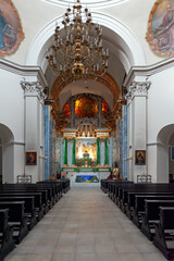 Main altar of Co-Cathedral of St. Alexander, Kyiv Ukraine