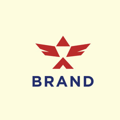 Obraz premium Bird logo design vector template 