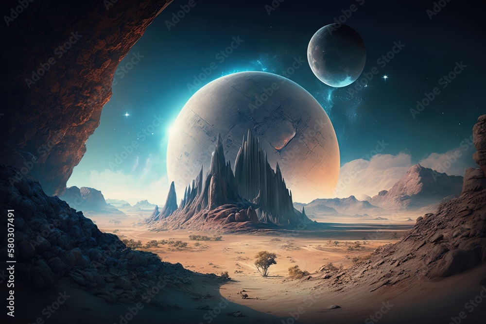 Poster exploring new horizons beyond city limits generative ai