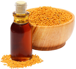 Mustard oil with grain