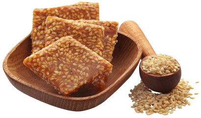 Sesame caramel candy