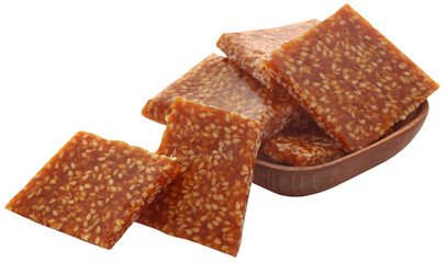 Sesame caramel candy