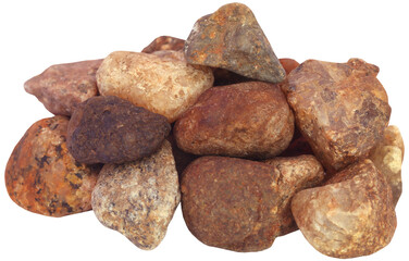 Pile of Stones as building material
