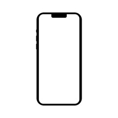 blank iphone