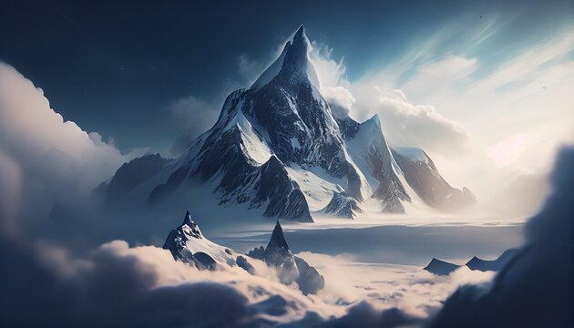 The peak of the mountain, generative ai