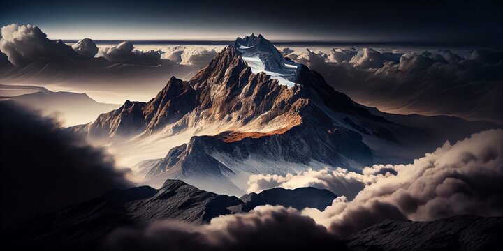 The peak of the mountain, generative ai