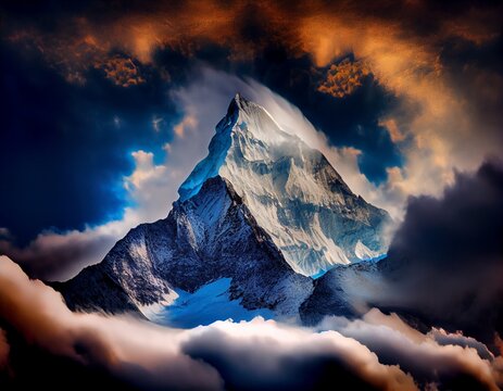 The peak of the mountain, generative ai