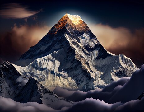 The peak of the mountain, generative ai
