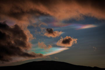 Polar stratospheric clouds
