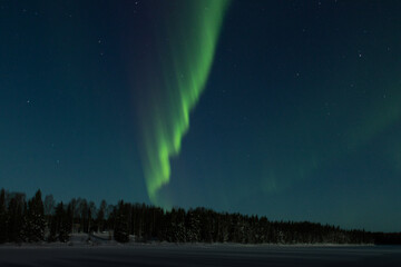 northern lights in Lapland 