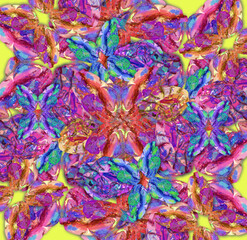 Abstract colorful background, 3d illustration