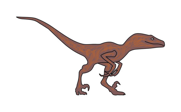 Dinosaurier Dino Raptor Vektor 