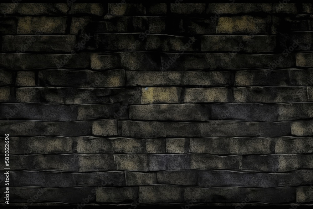 Poster a wall with a dark background or texture. generative ai