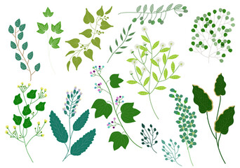 グリーン 植物 あしらい 装飾 セット