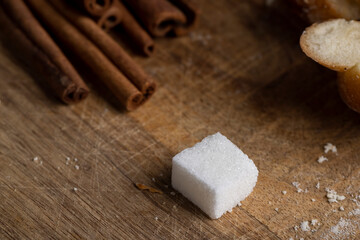 White sugar made from beetroot