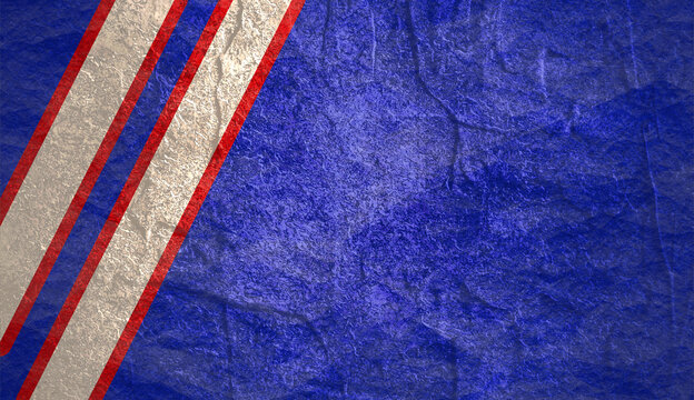 Fototapeta Buffalo Bills american footbal team uniform colors. Template for presentation or infographics.