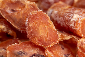 Dried chicken sausage with dried tomatoes